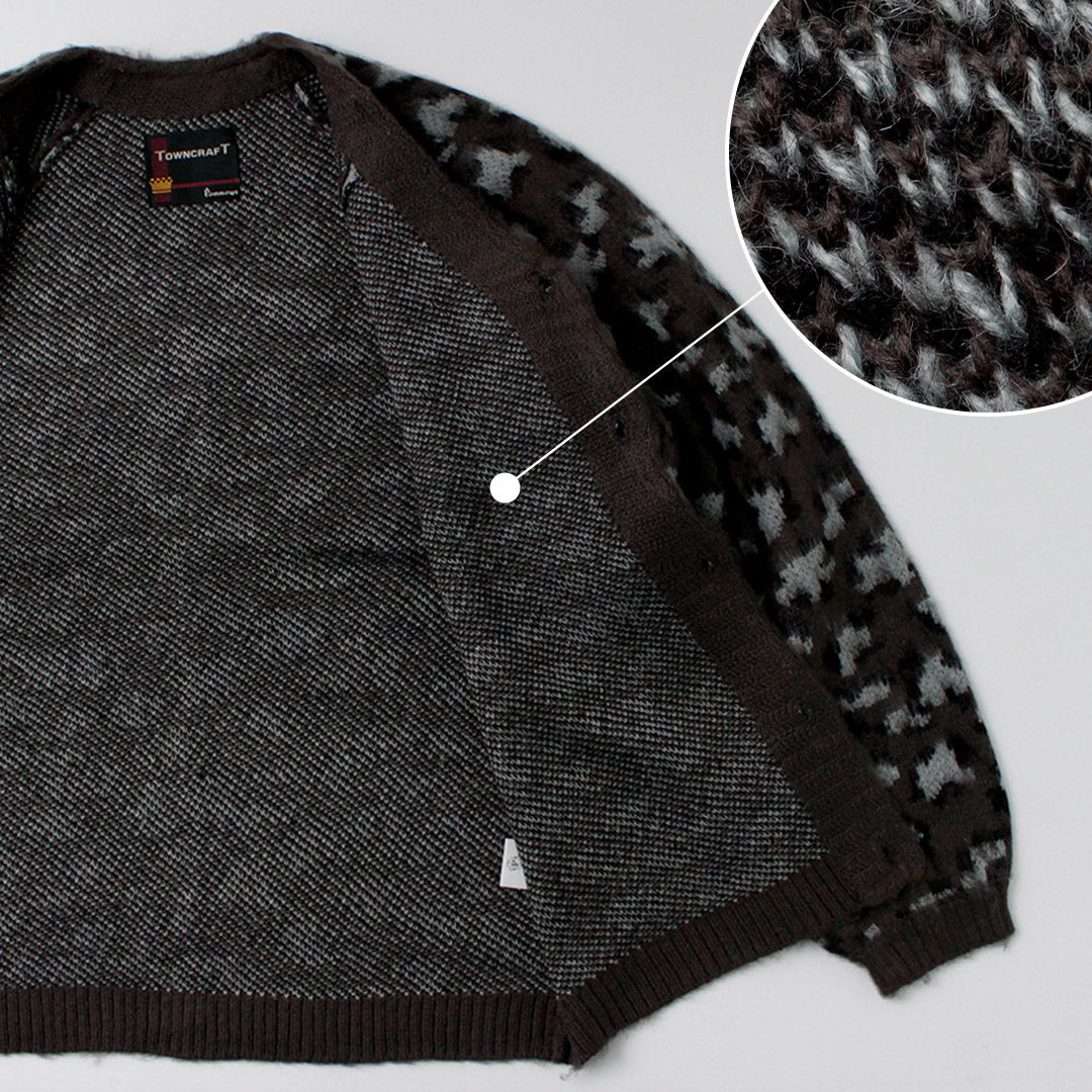 TOWNCRAFT / Shaggy Raglan Cardigan