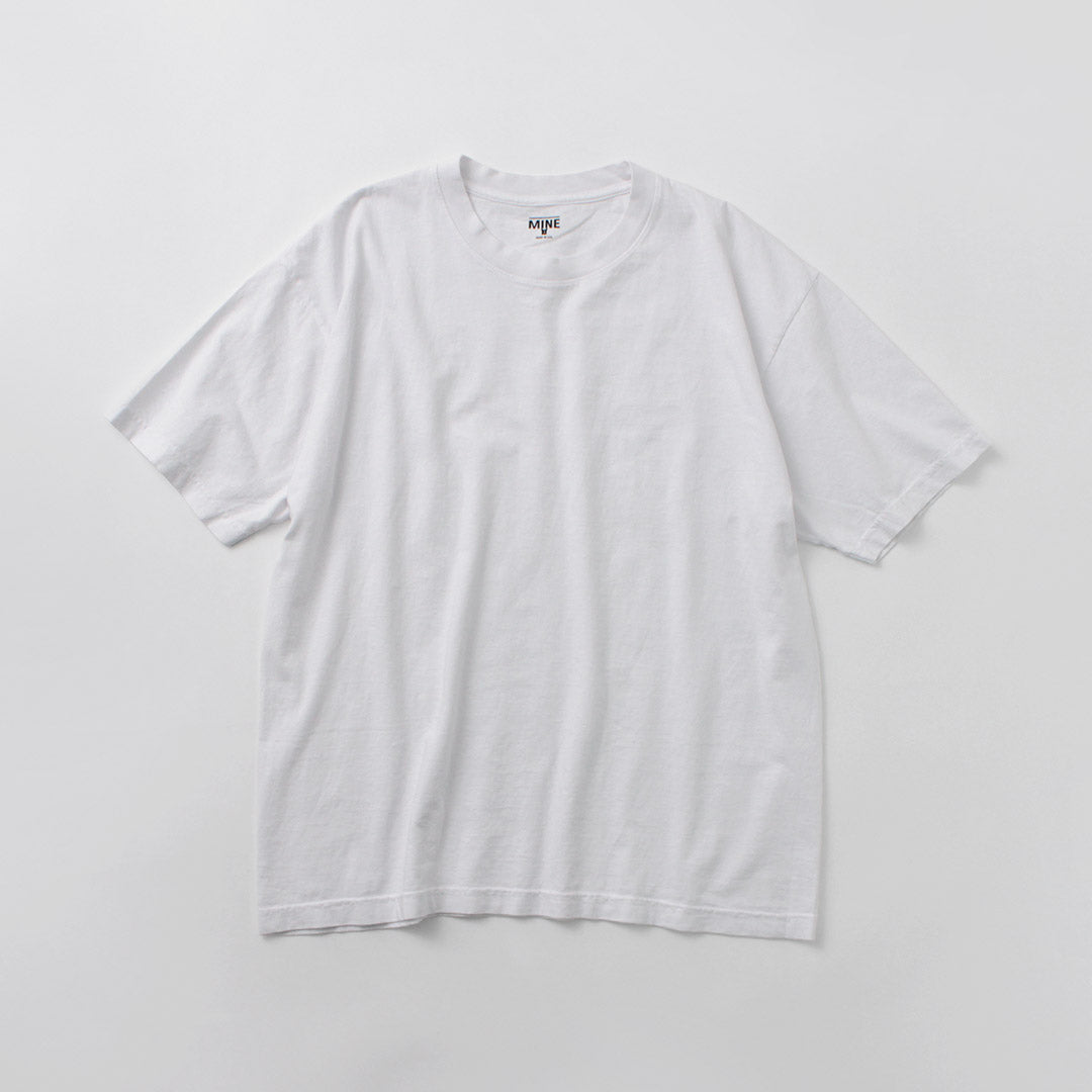T-shirt d'équipage à mines / manches courtes
