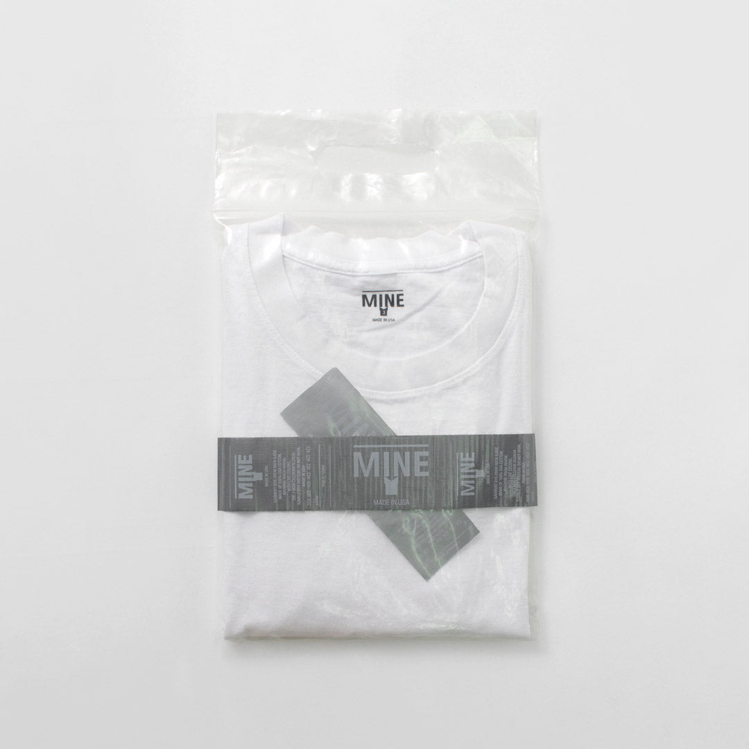 T-shirt d'équipage à mines / manches courtes