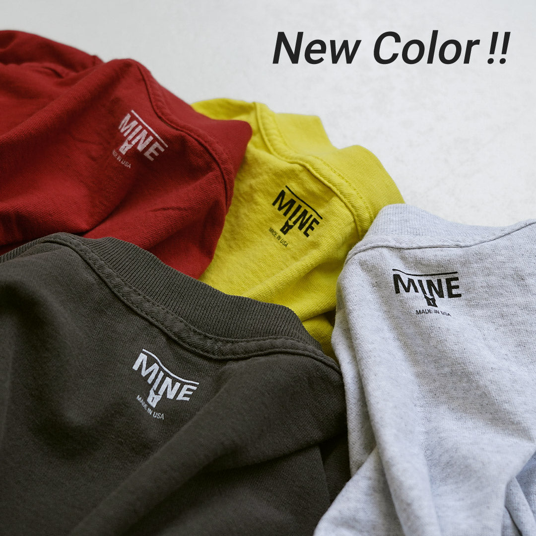 T-shirt d'équipage à mines / manches courtes