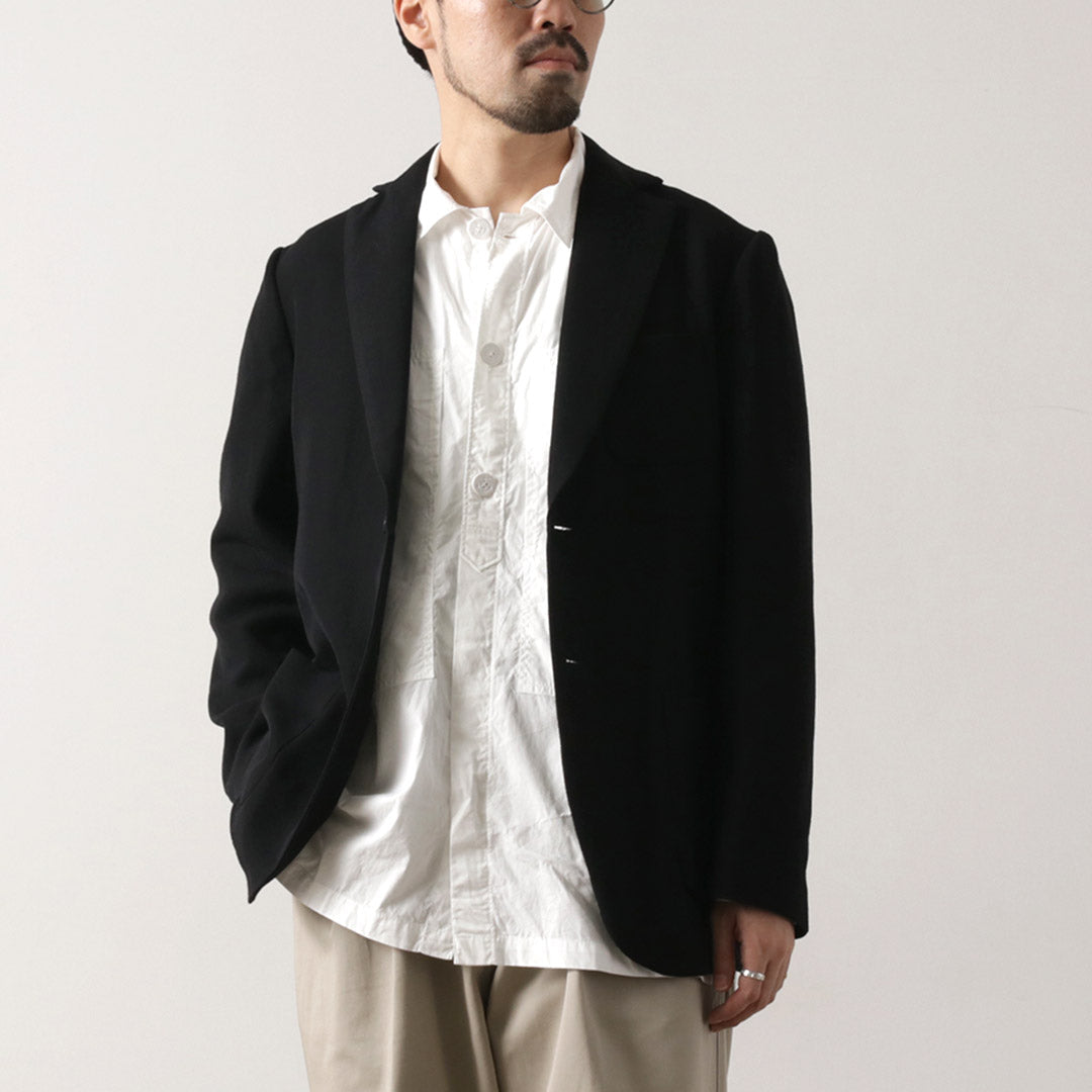 FUJITO / N.O.UN 2B 夾克羊毛嗶嘰