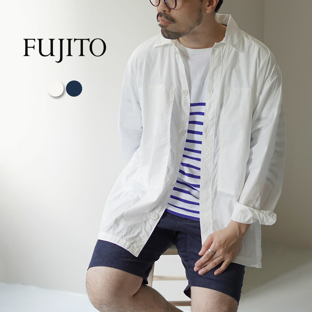 Fujito /陆军衬衫棉布