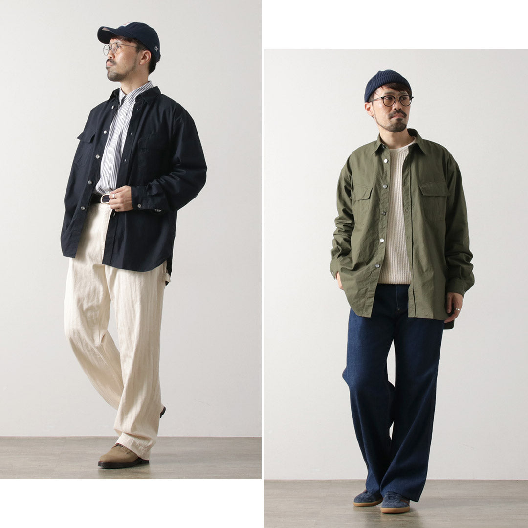 FUJITO / Chemise Fatigue Ripstop