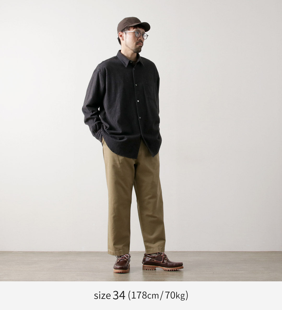 FUJITO / Pantalón chino de 2 pliegues