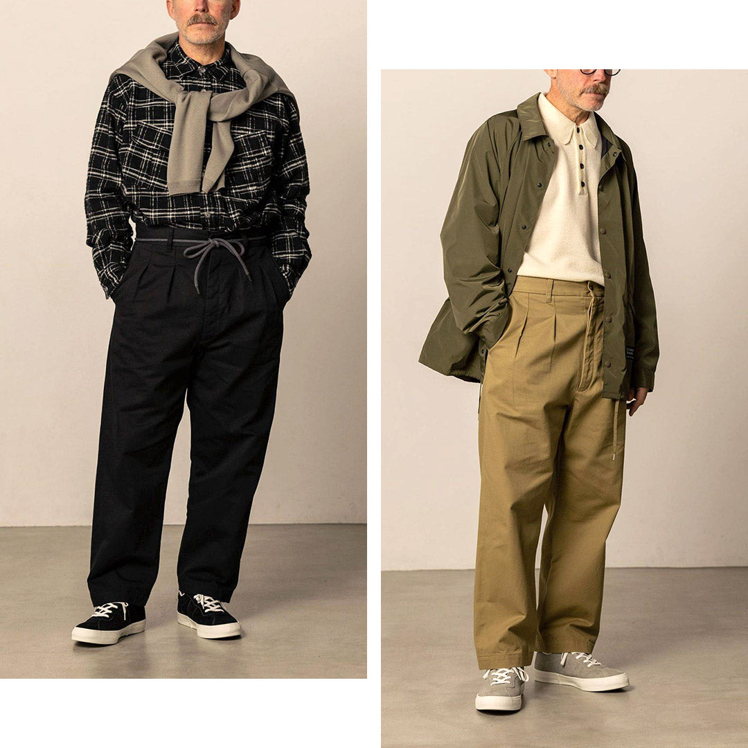 FUJITO / Pantalón chino de 2 pliegues