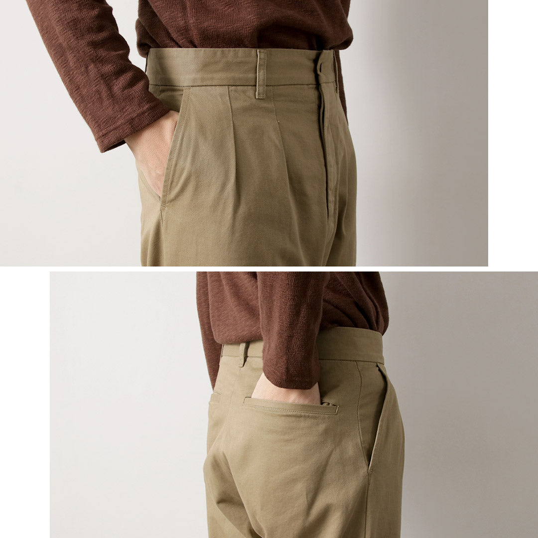 FUJITO / Pantalón chino de 2 pliegues