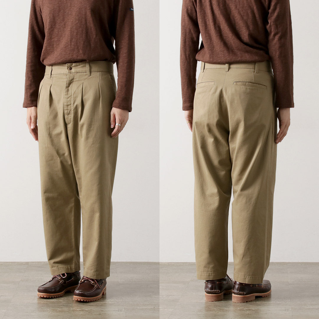 FUJITO / Pantalón chino de 2 pliegues