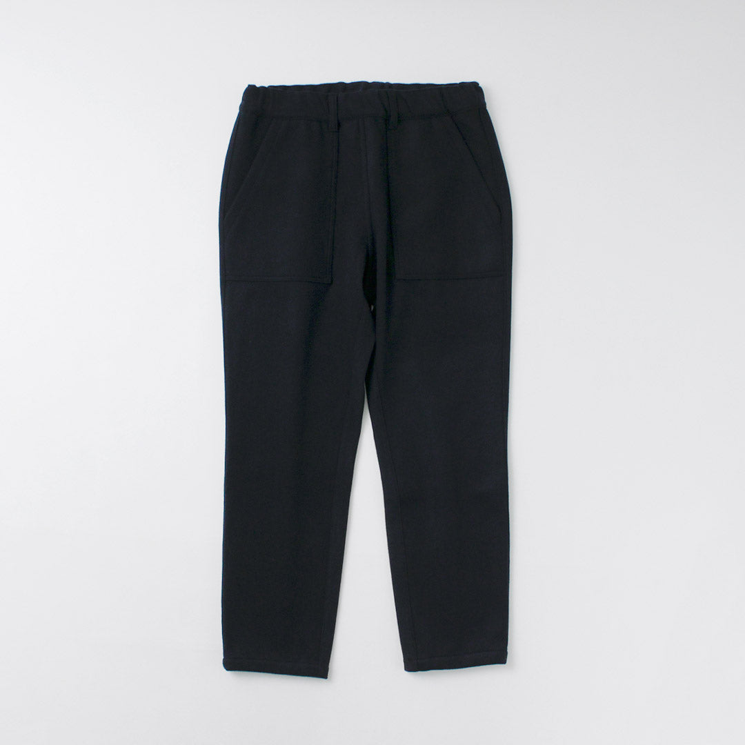 RE HECHO EN TOKIO JAPÓN / Pantalones fáciles de lana Melton Super 140