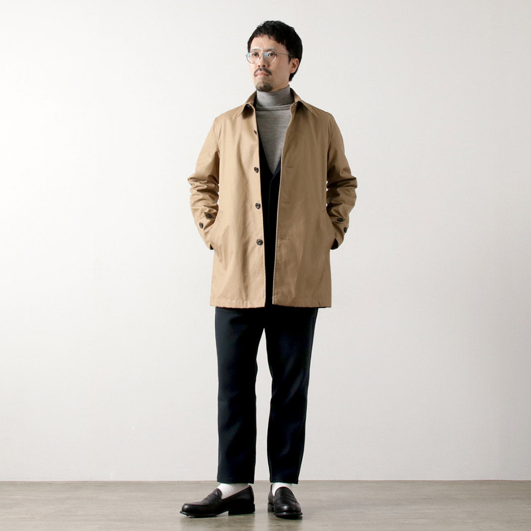 RE HECHO EN TOKIO JAPÓN / Pantalones fáciles de lana Melton Super 140