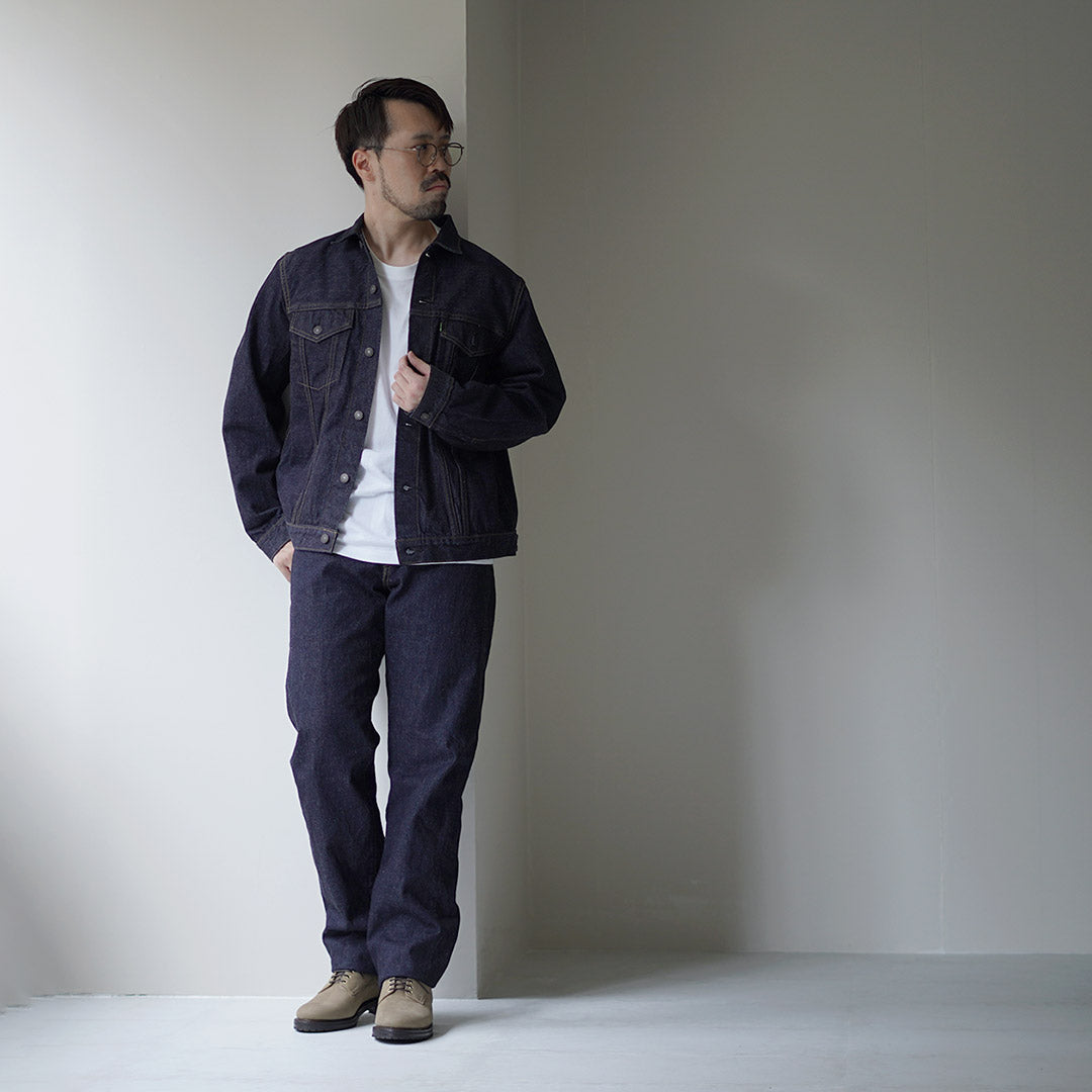 FOB FACTORY / F2444 布邊牛仔第三種夾克