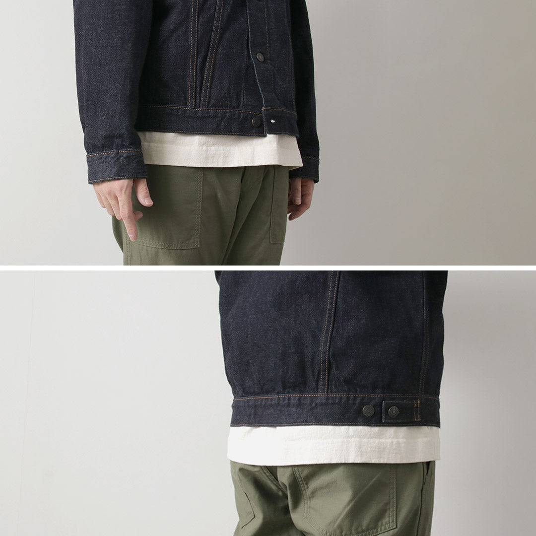 FOB FACTORY / F2444 布邊牛仔第三種夾克