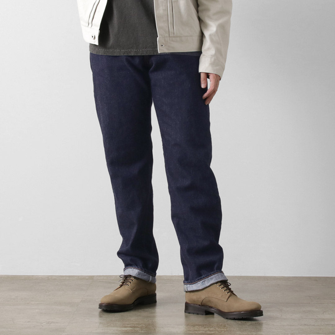 FOB FACTORY / F153 Selvaged Denim Tapered 5P Pants