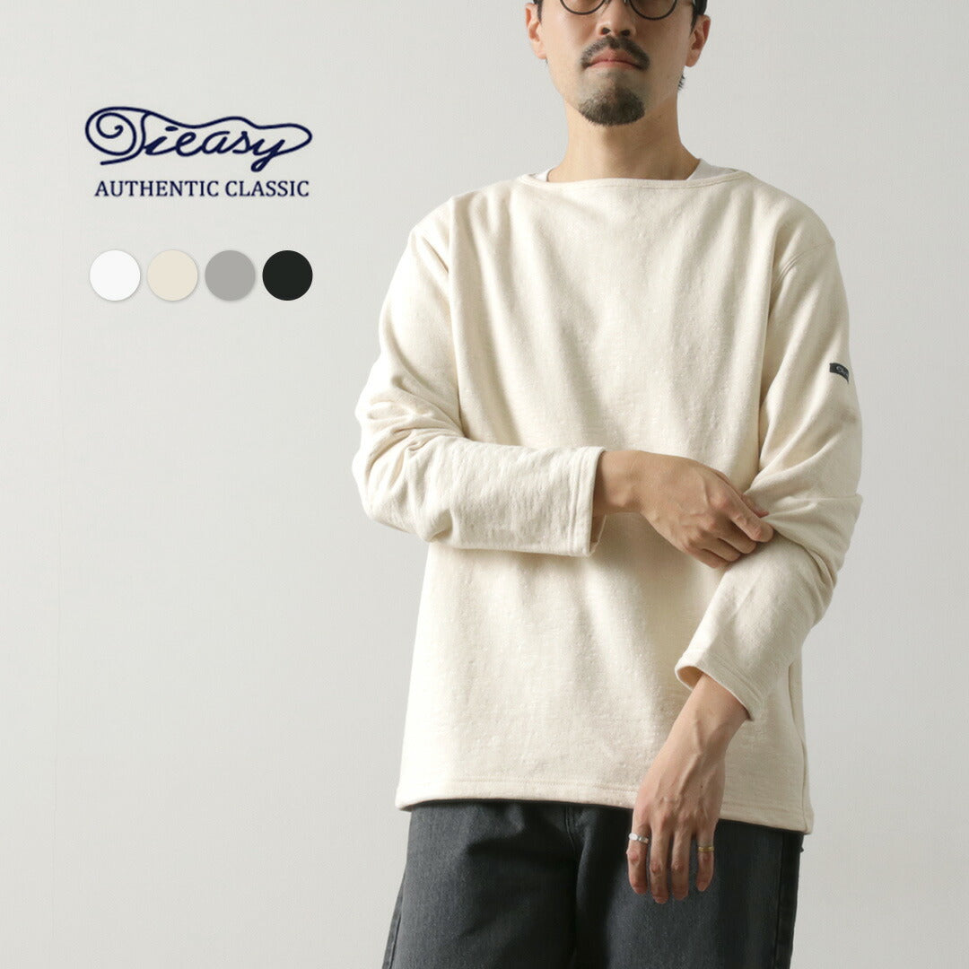 TIEASY / HDCS Sweat Chemise Basque Col Bateau