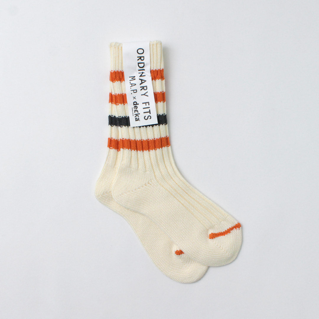 DECKA QUALITY SOCKS - SHOWATABÉ / M.A.P Heavyweight Line Socks