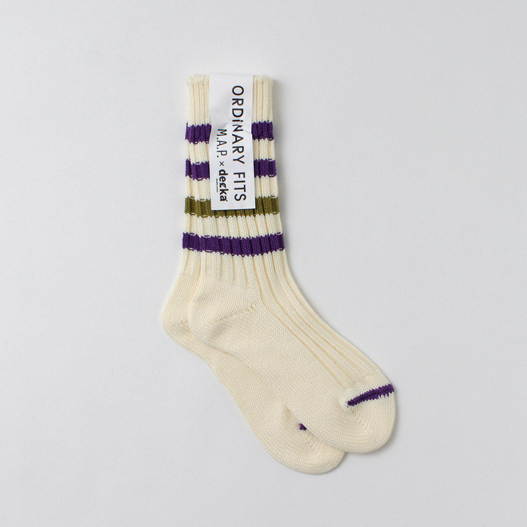 DECKA QUALITY SOCKS - SHOWATABÉ / M.A.P Heavyweight Line Socks