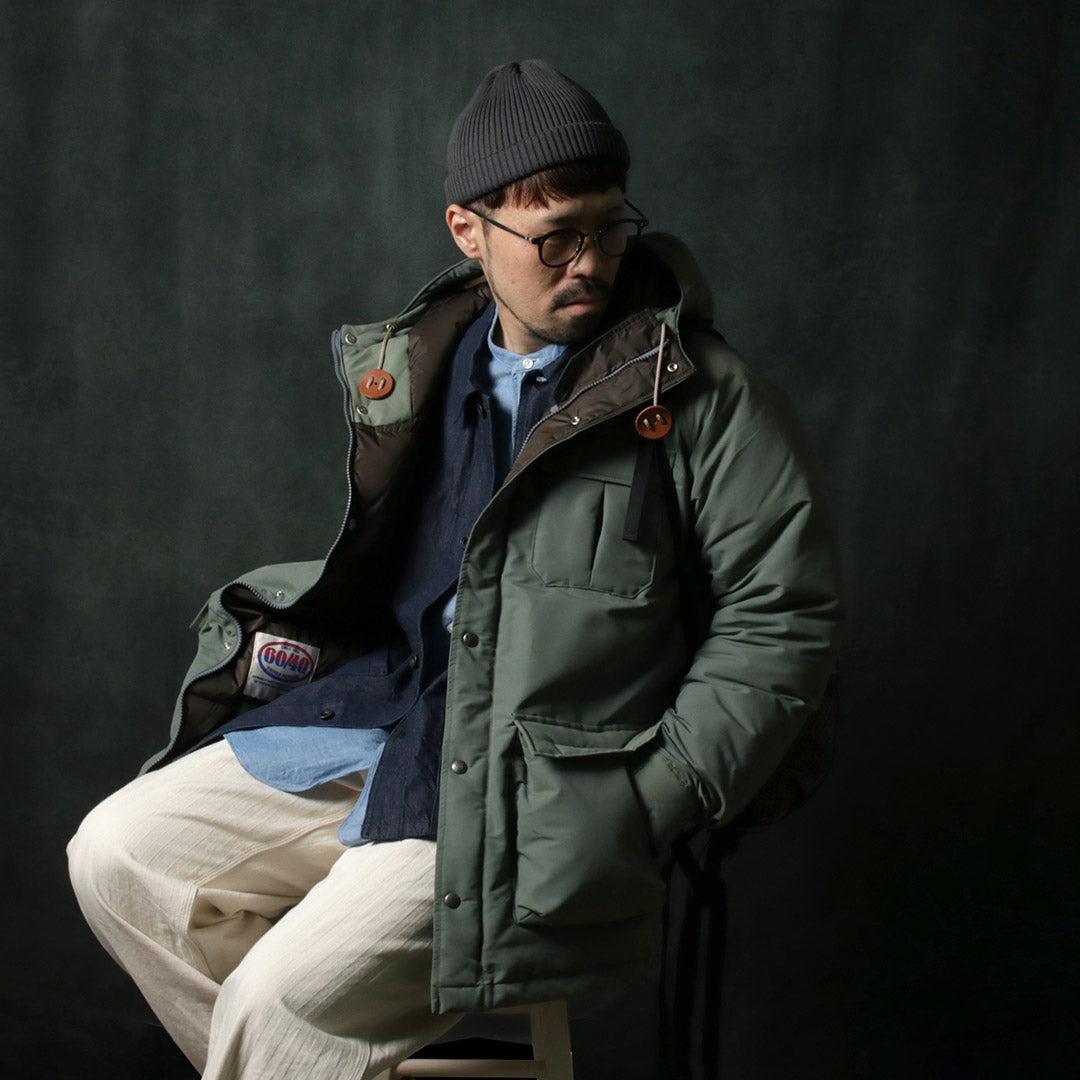 NAANGA / SIERRA DESIGNS 合作 Cordura 60/40 770FP 下山派克大衣