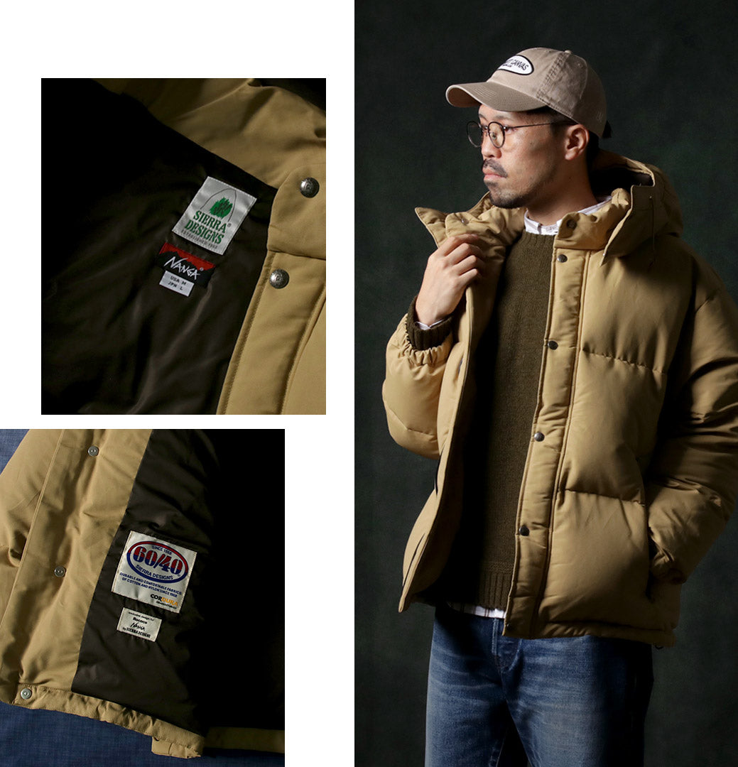 NANGA / SIERRA DESIGNS 合作 Cordura 60/40 Jam-Pack 羽绒服