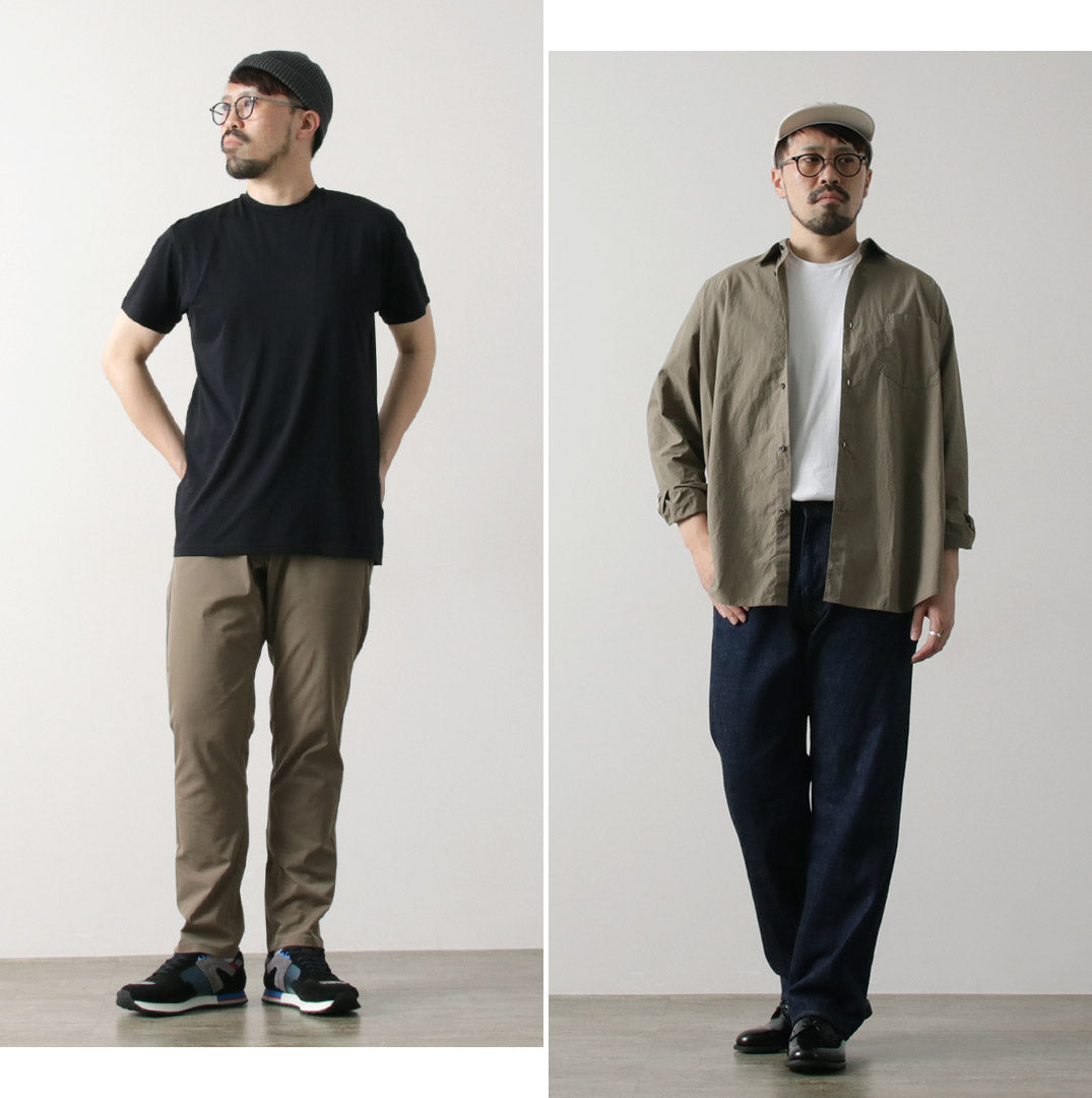 Fynelyne由Lifill / Cottony Short Sleeve Crew Neck T卹設計