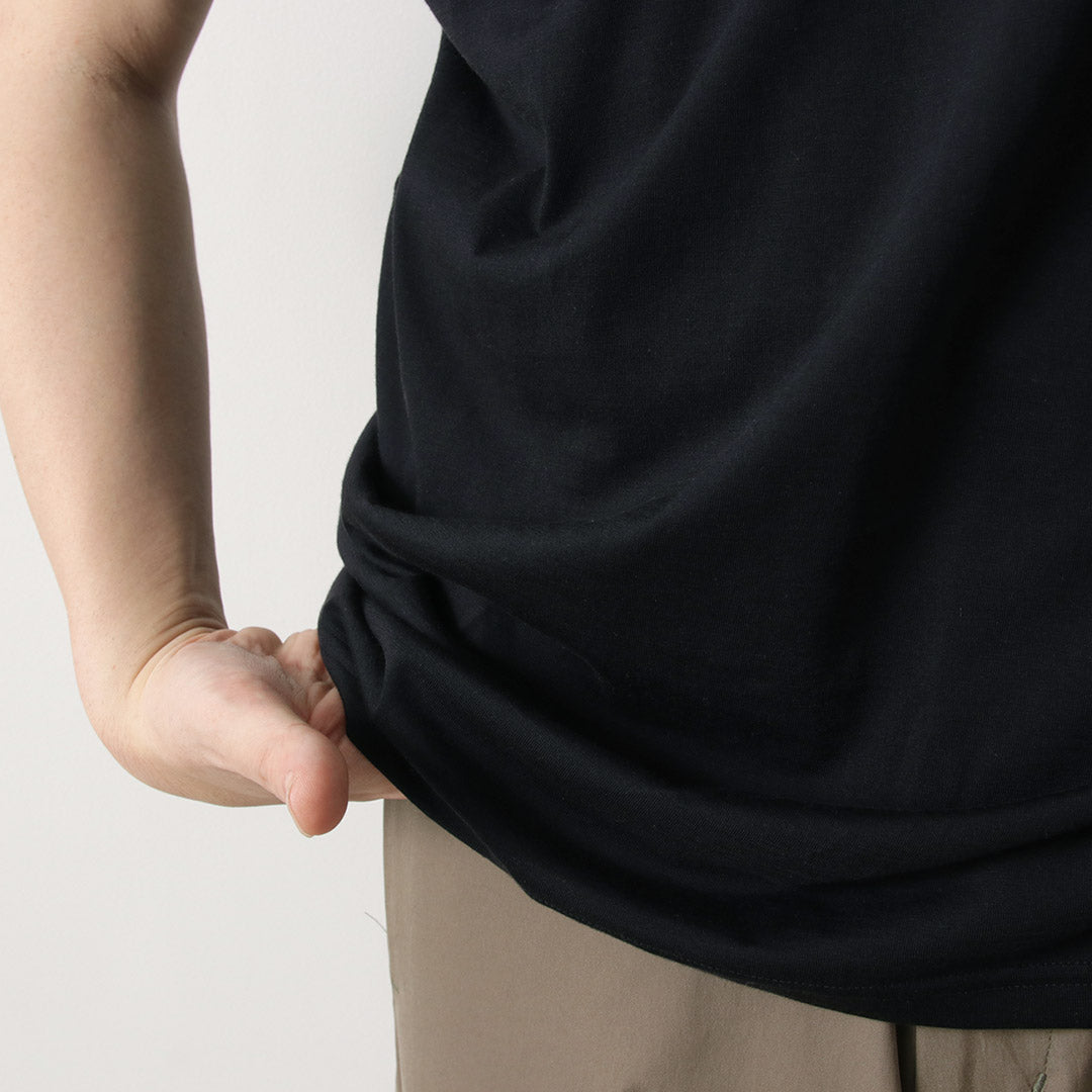 Fynelyne由Lifill / Cottony Short Sleeve Crew Neck T卹設計