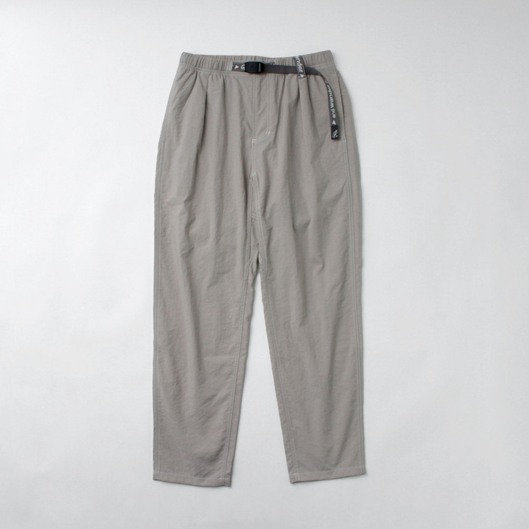 AND WANDER / Pantalon d'escalade en nylon Gramicci