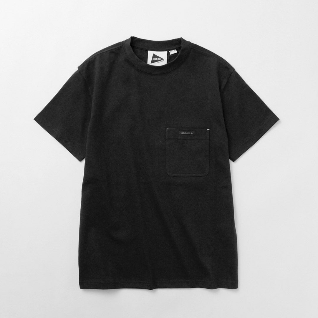 AND WANDER / T-shirt imprimé au dos Gramicci