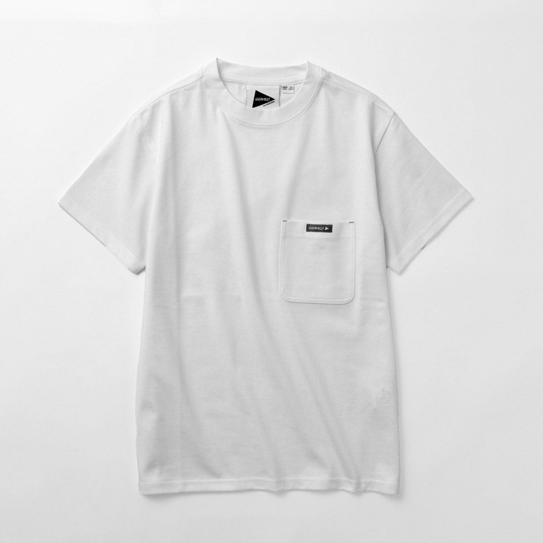 AND WANDER / T-shirt imprimé au dos Gramicci
