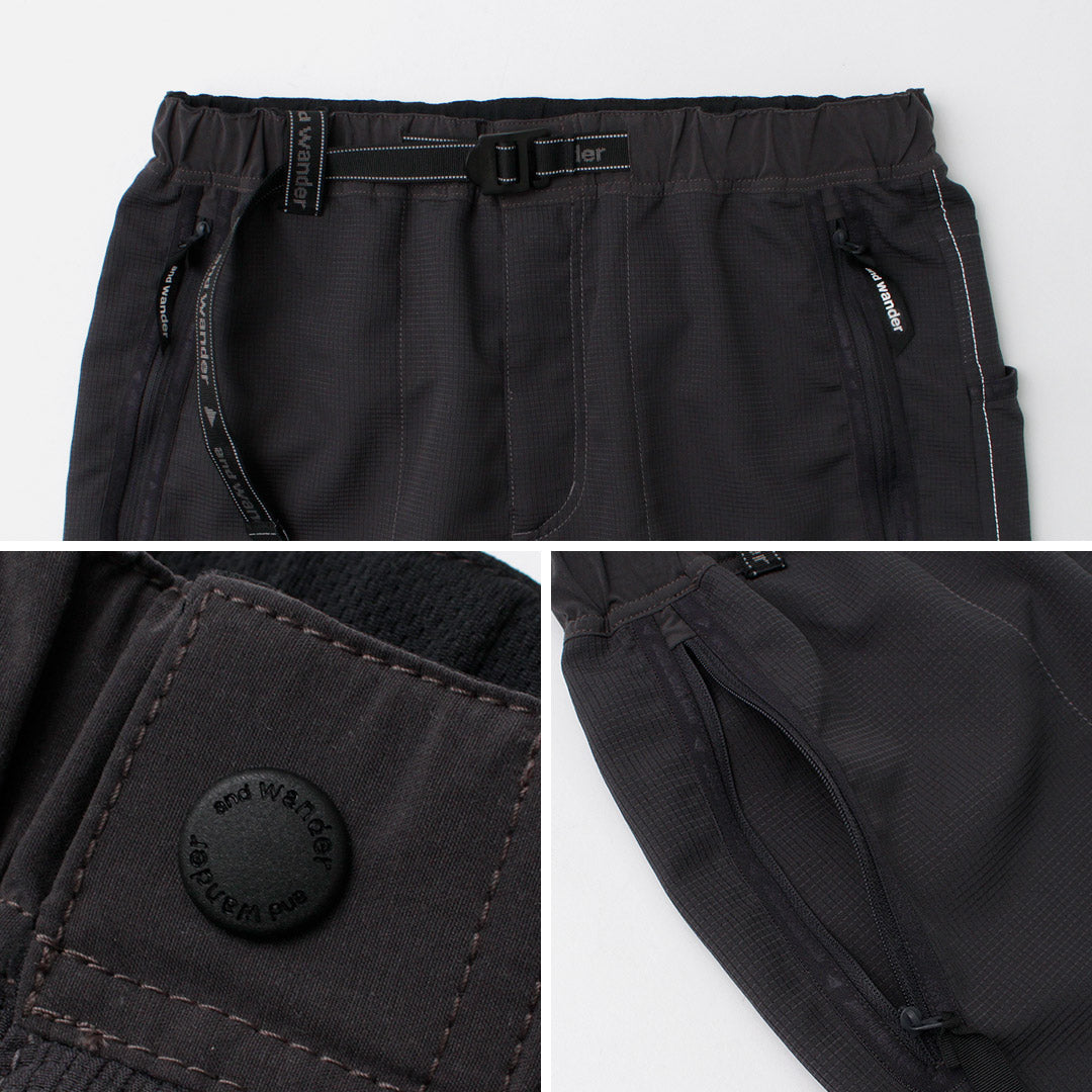 AND WANDER / Pantalon Vent