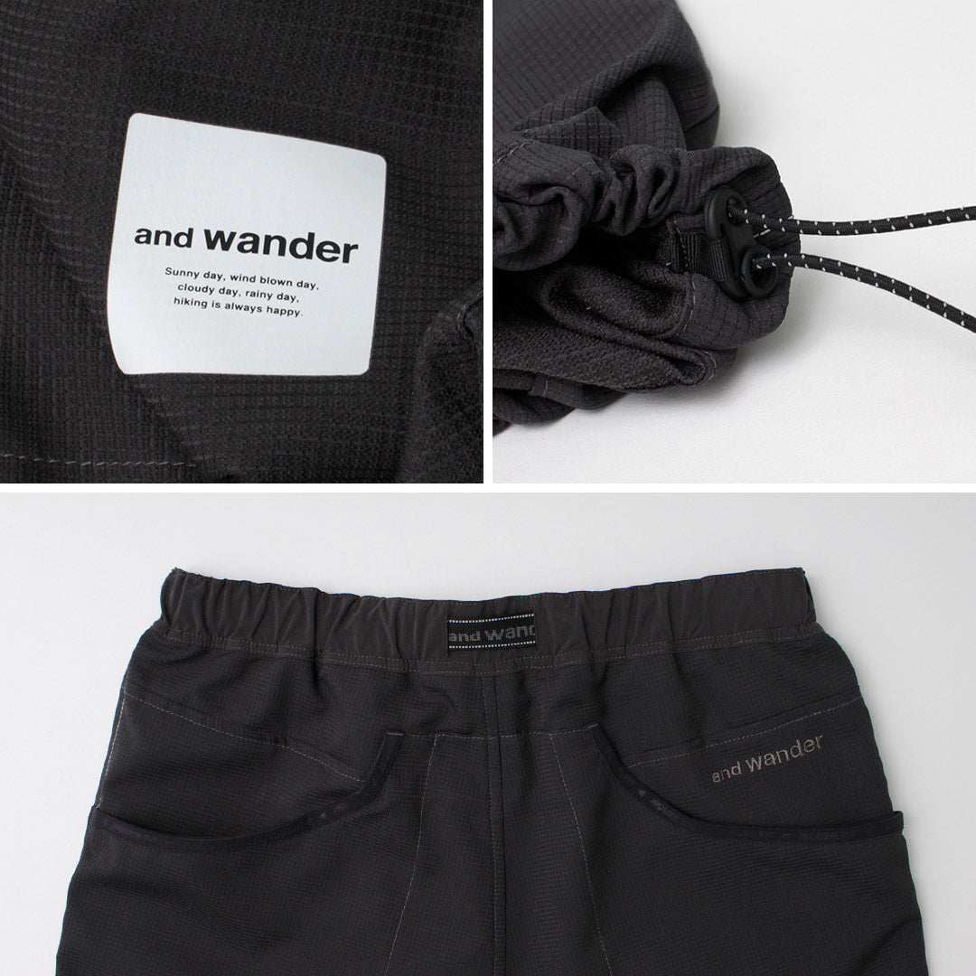 AND WANDER / Pantalon Vent