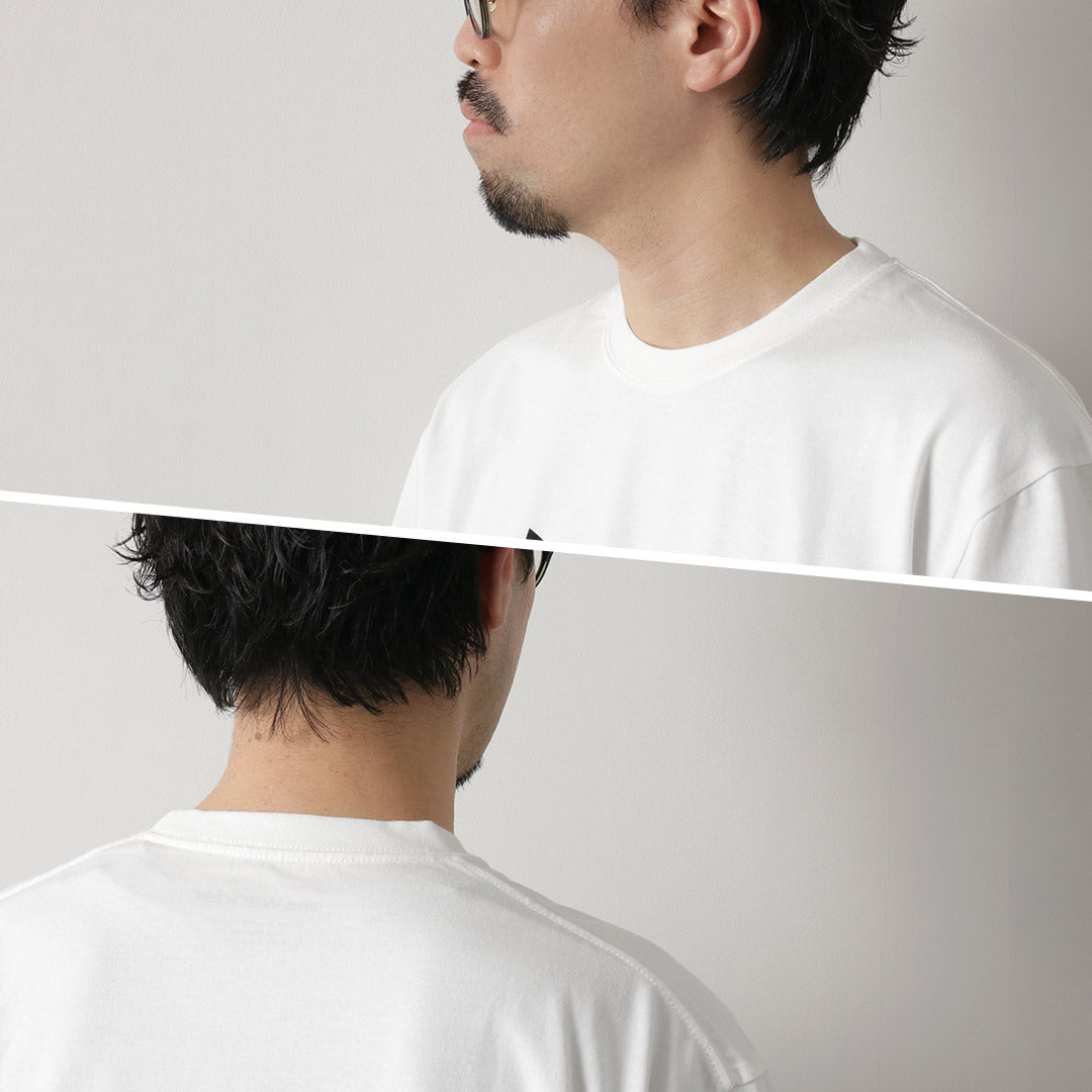 AND WANDER / T-shirt à manches courtes avec grand logo