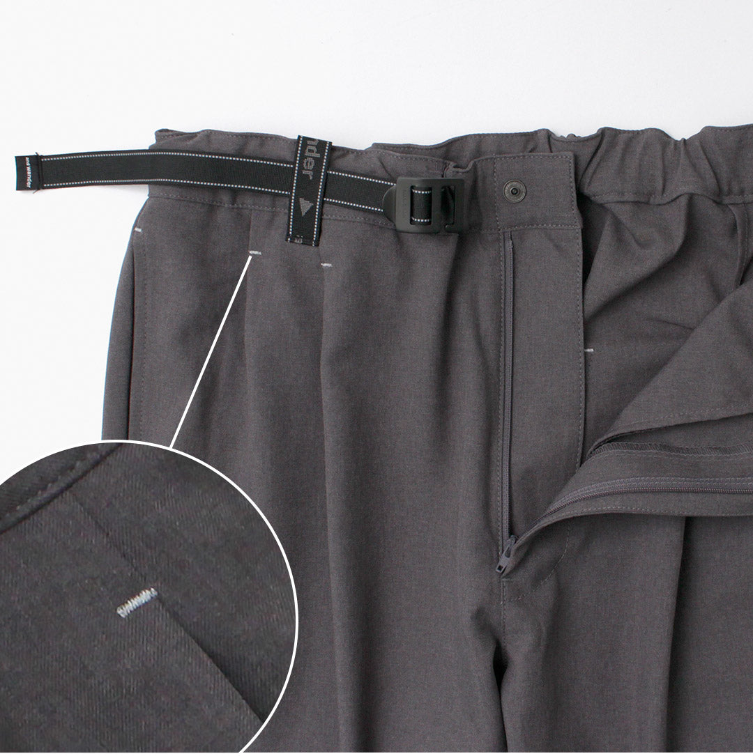 AND WANDER / PE Pantalon en sergé mélangé