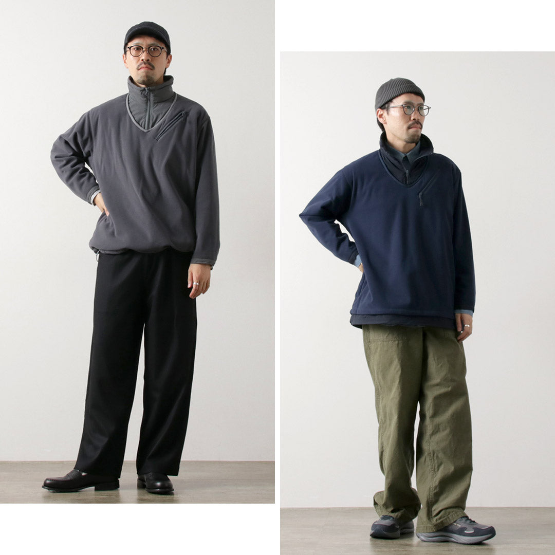 JUGEM / 尼龙抓绒组合夹克