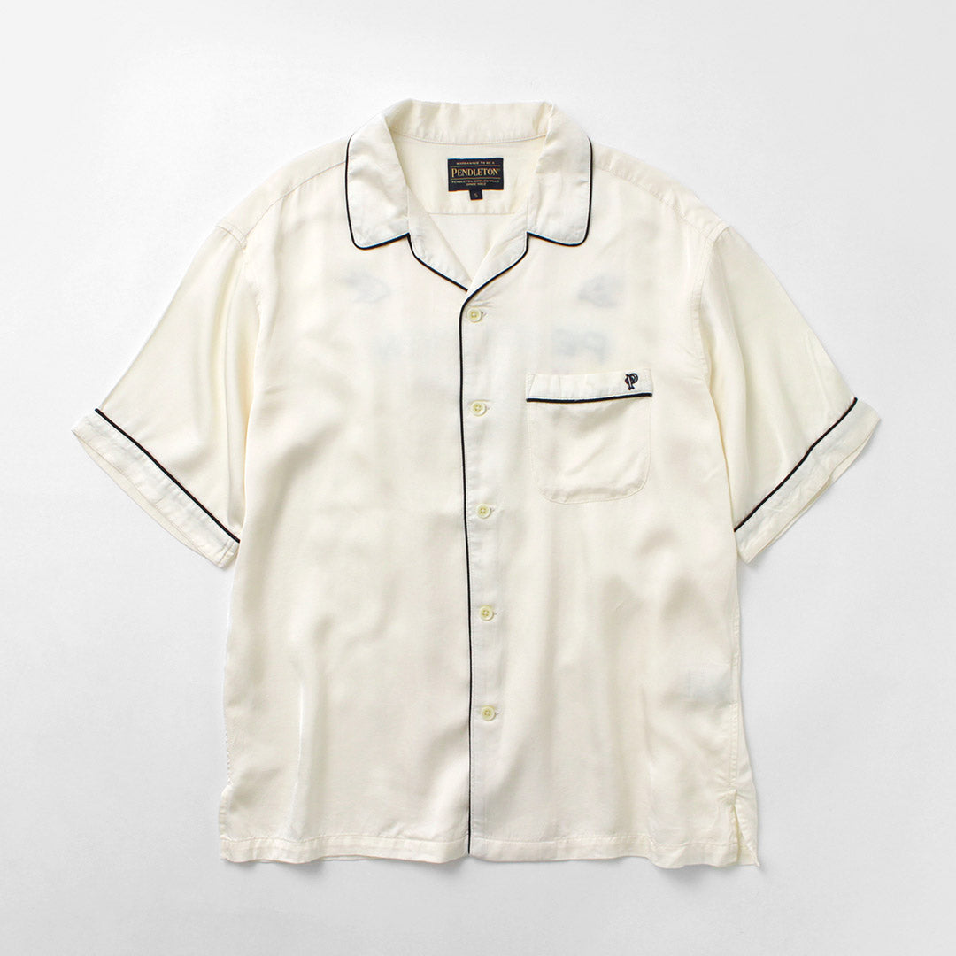 PENDLETON / 滚边刺绣开领衬衫