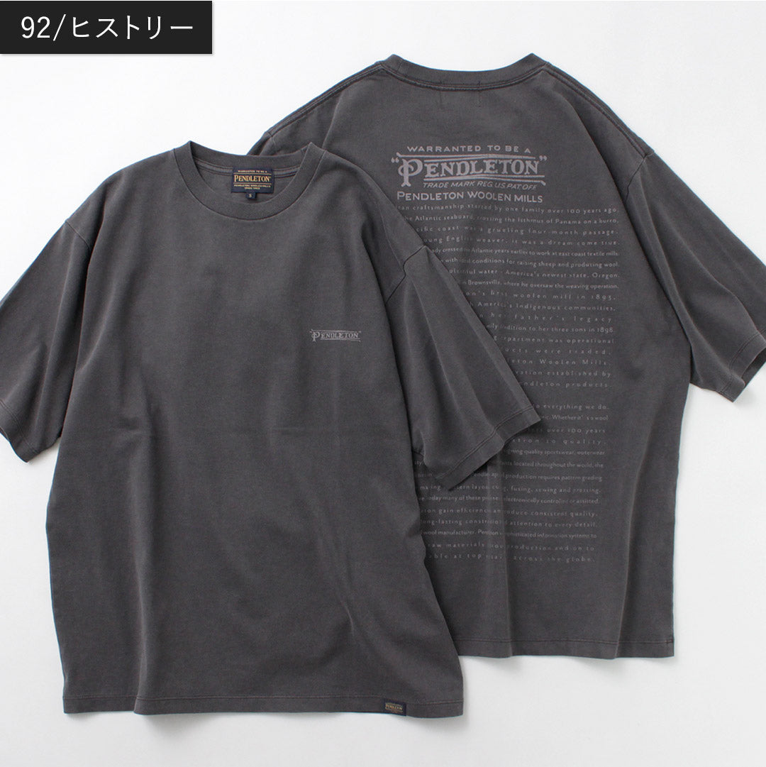 PENDLETON / 顏料染料印花 T 卹