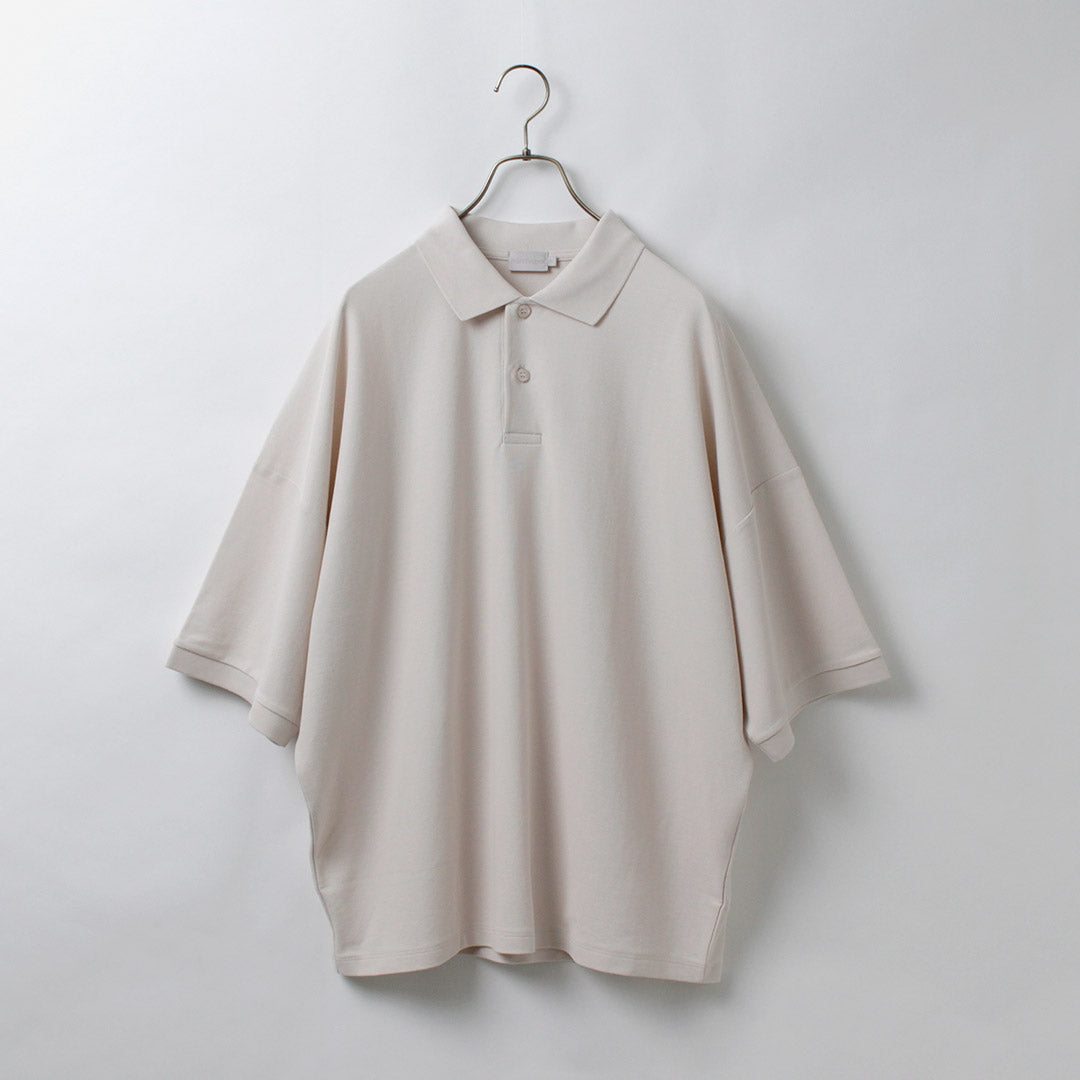 HANDVAERK / 短袖錐形大珠地佈 Polo 衫
