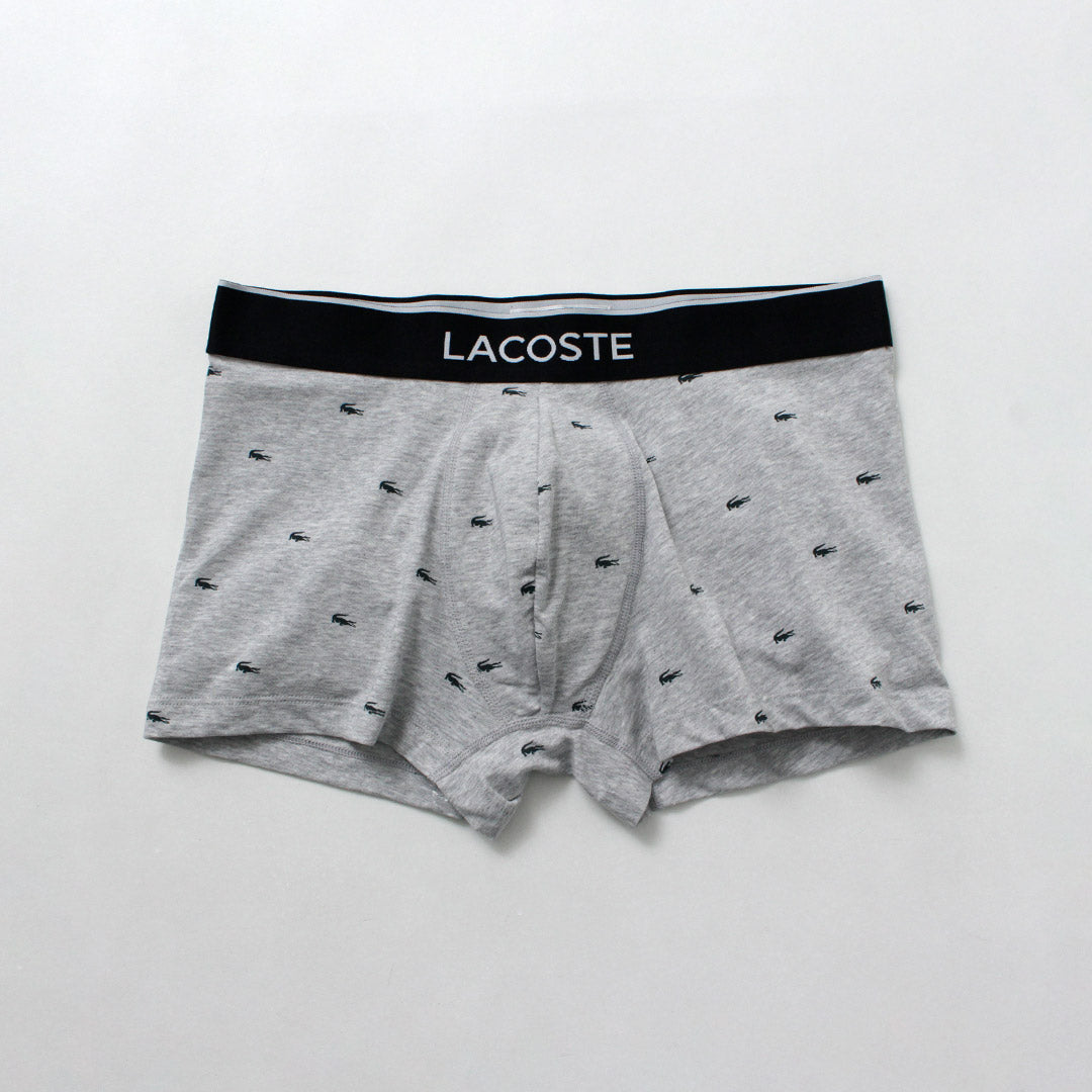 LACOSTE / 小號鱷魚紋 3 件裝平角短褲