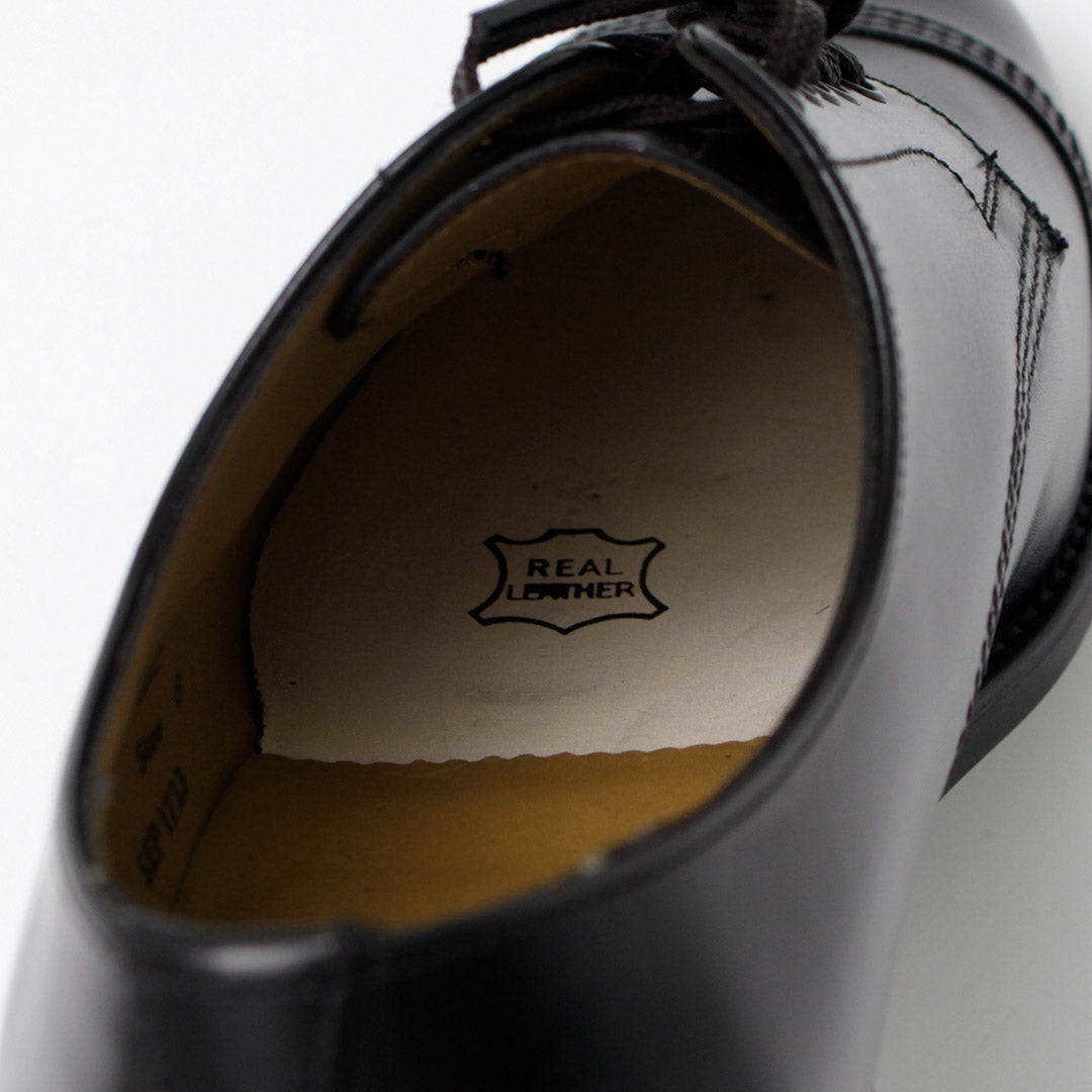SANDERS / 1128BC Zapatos Derby militares de piel lisa