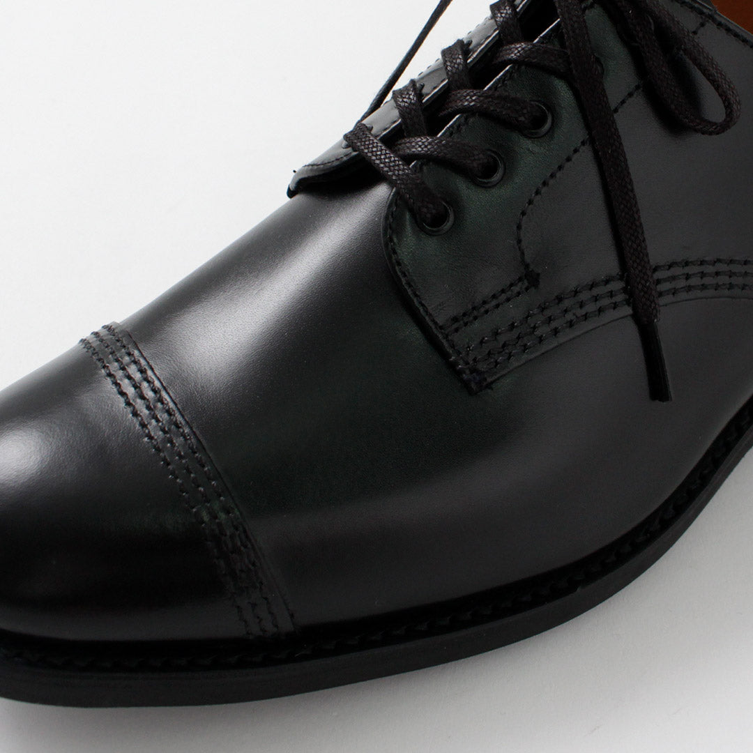 SANDERS / 1128BC Zapatos Derby militares de piel lisa