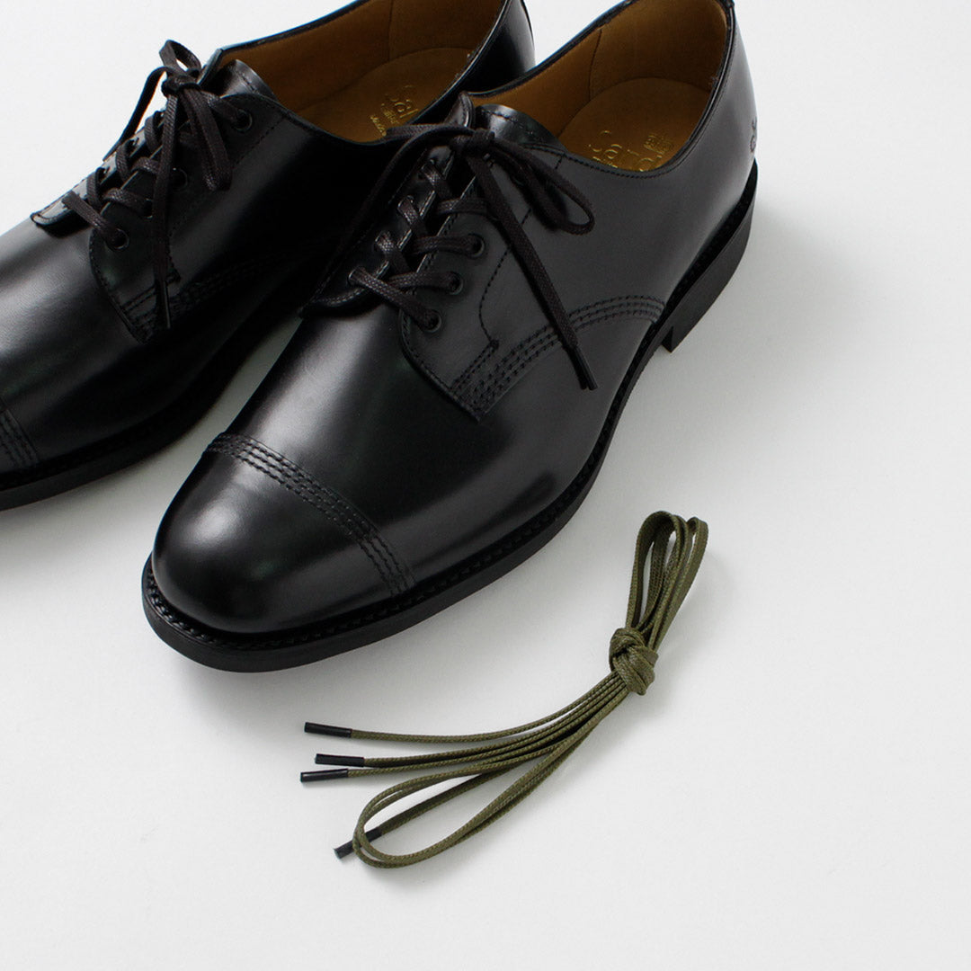 SANDERS / 1128BC Zapatos Derby militares de piel lisa