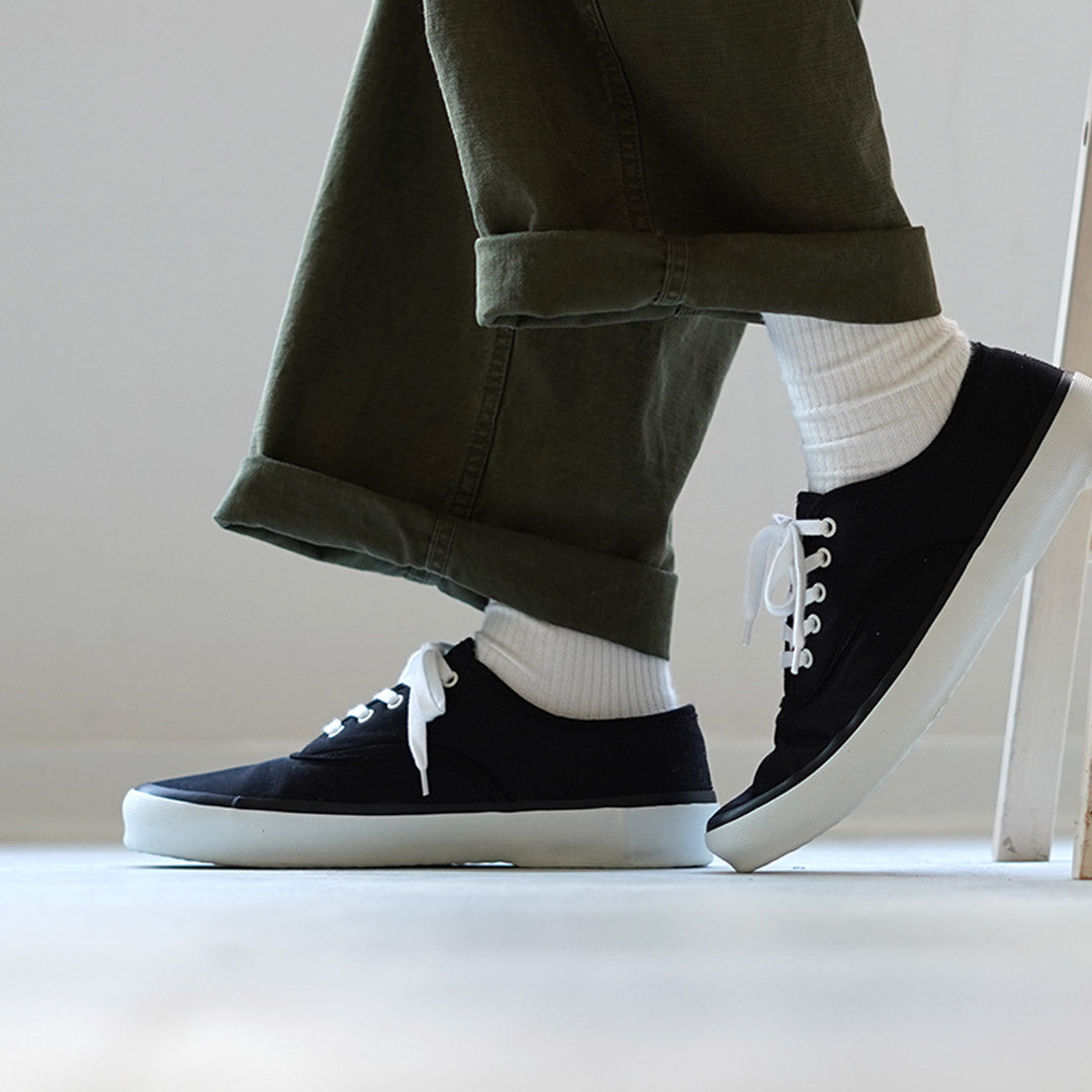REPRODUCTION OF FOUND / US Navy Military Trainer Cotton Twill Sneakers