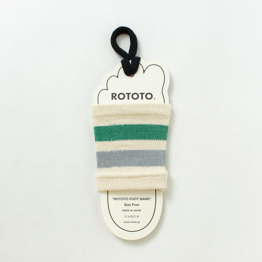 ROTOTO / 復古條紋腳帶