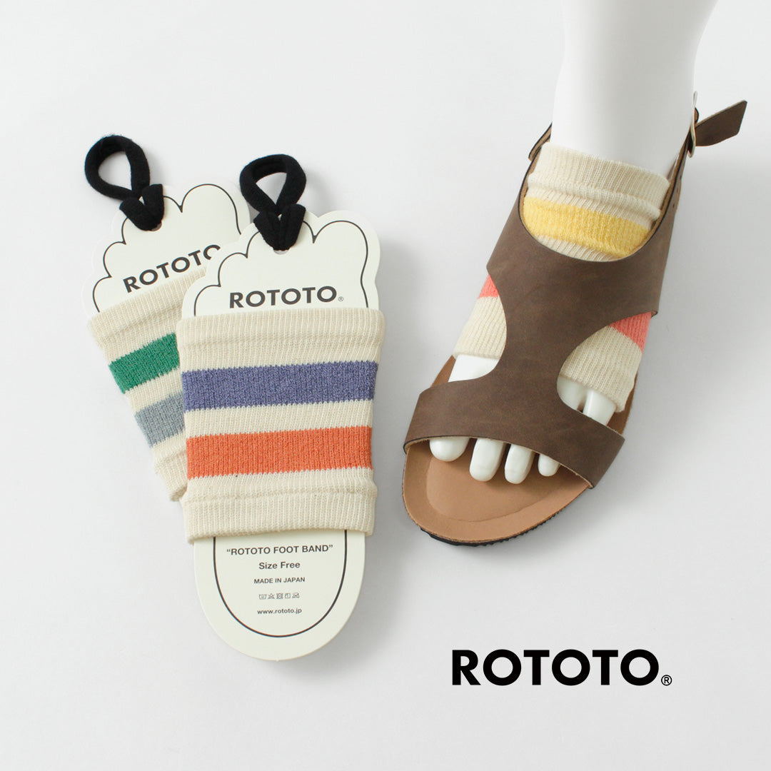 ROTOTO / 復古條紋腳帶