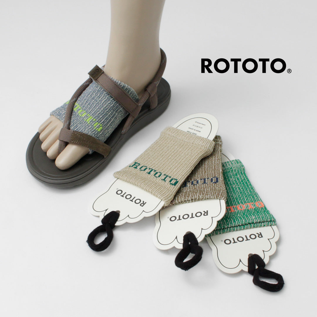 ROTOTO / 麻墊腳帶