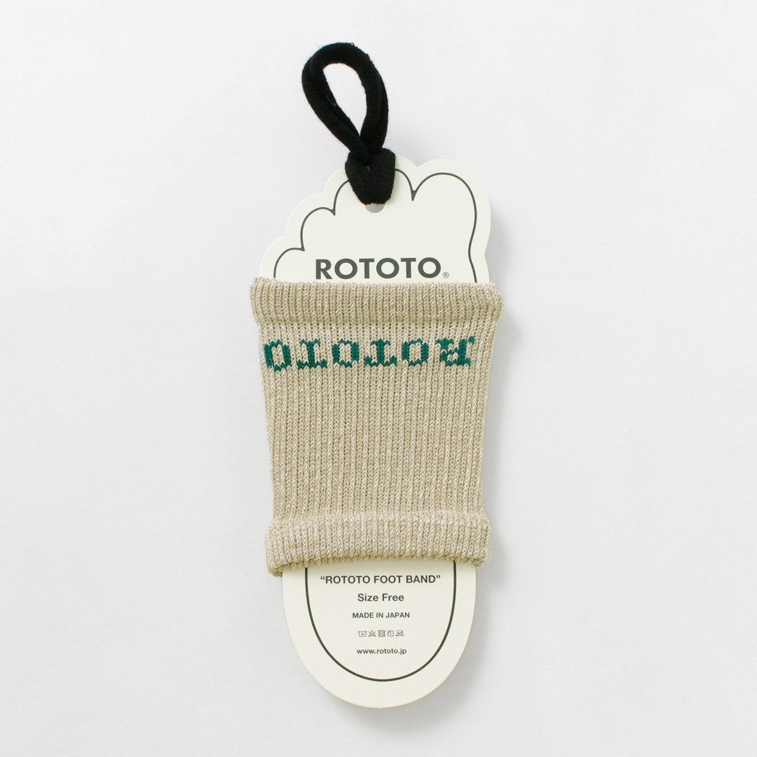 ROTOTO / 麻墊腳帶