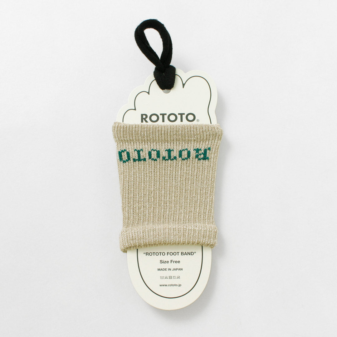 ROTOTO / 麻墊腳帶
