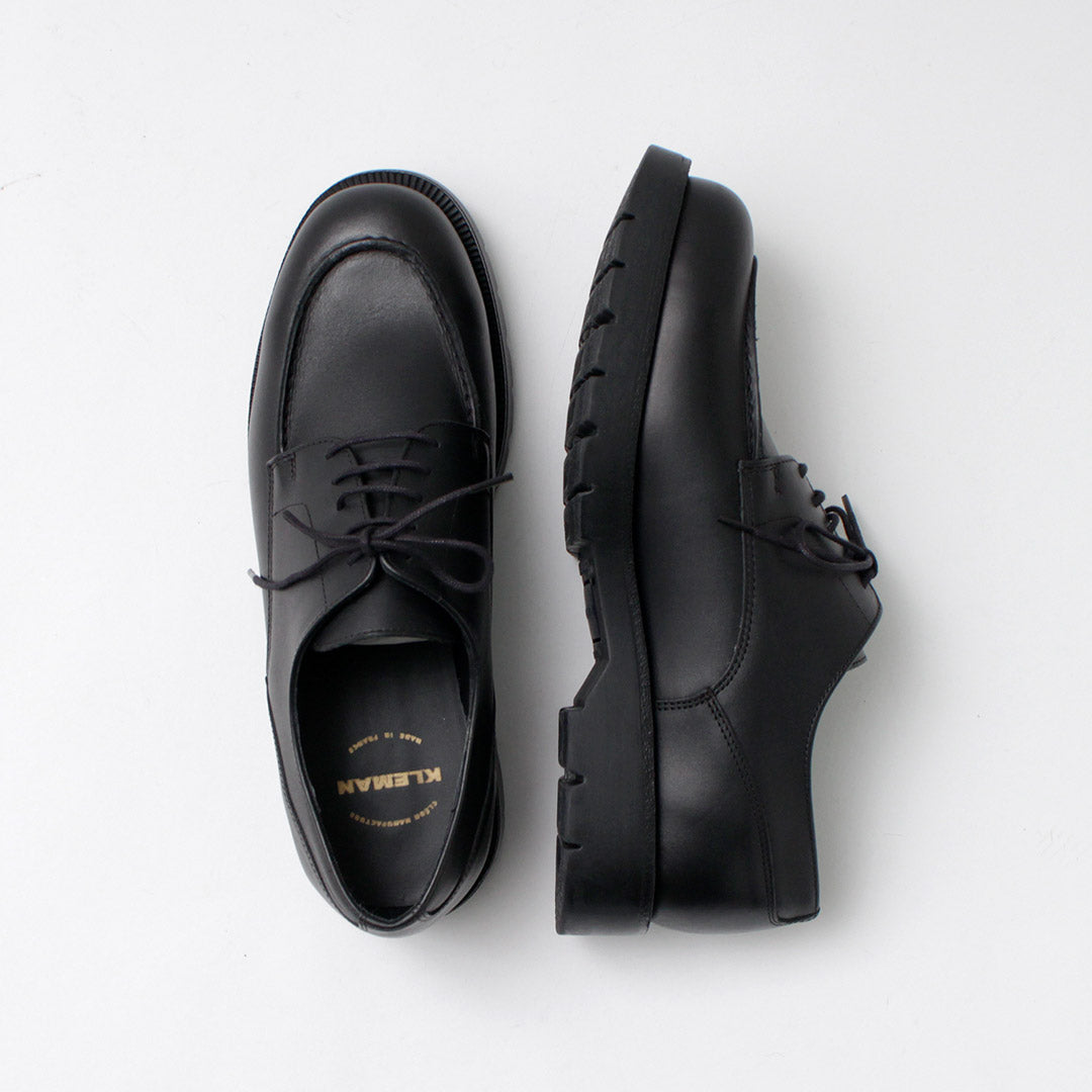 KLEMAN / Frodan U팁 브래처 가죽 슈즈