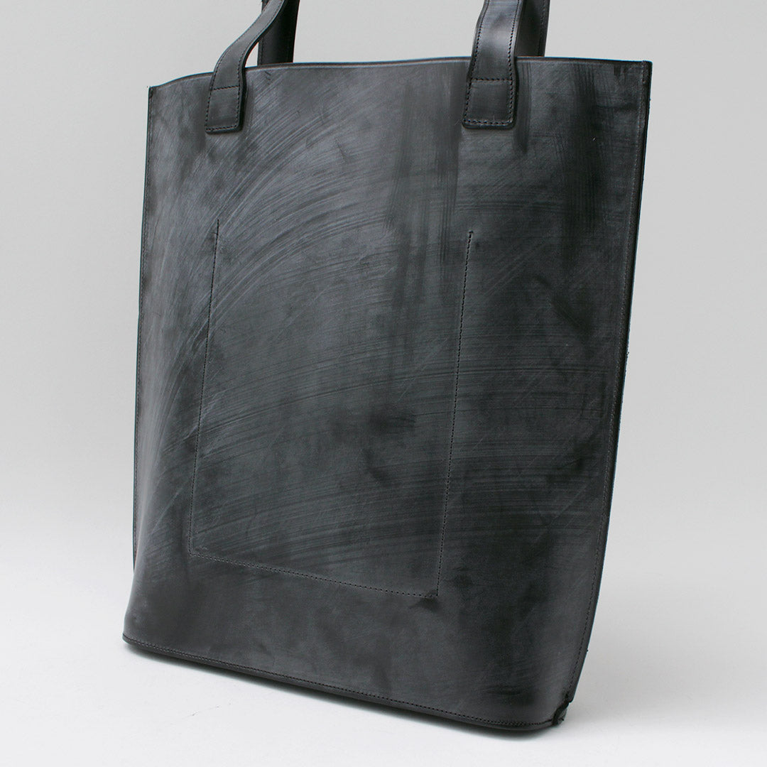 GLENROYAL / Bolso tote de cuero con brida alto