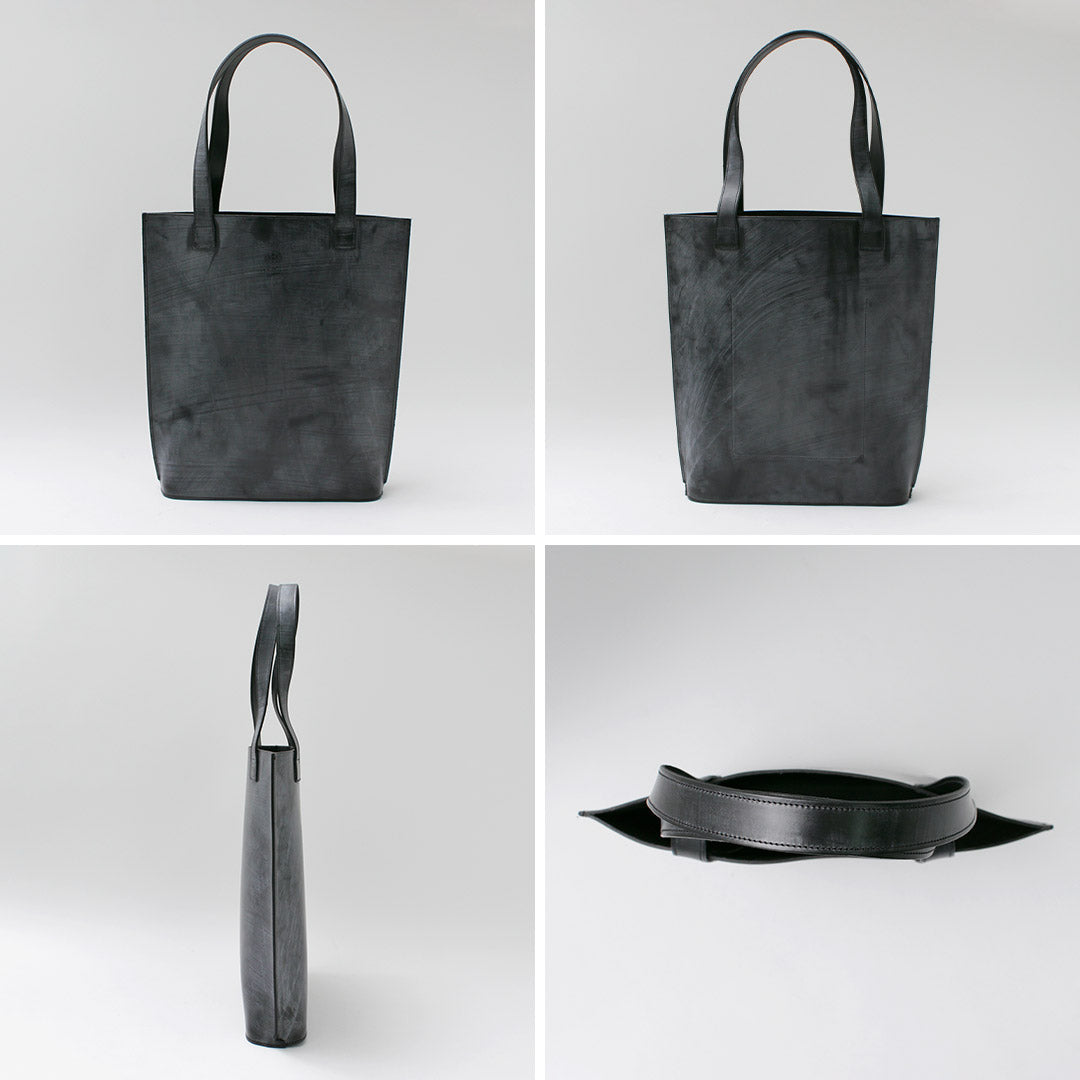 GLENROYAL / Bolso tote de cuero con brida alto