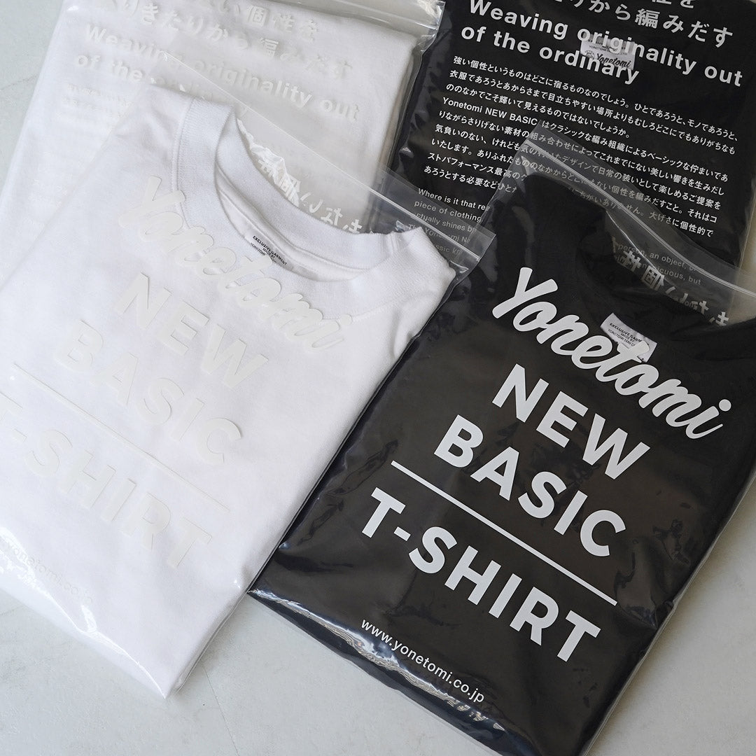 YONETOMI NEW BASIC / New Basic Short Sleeve T-Shirt