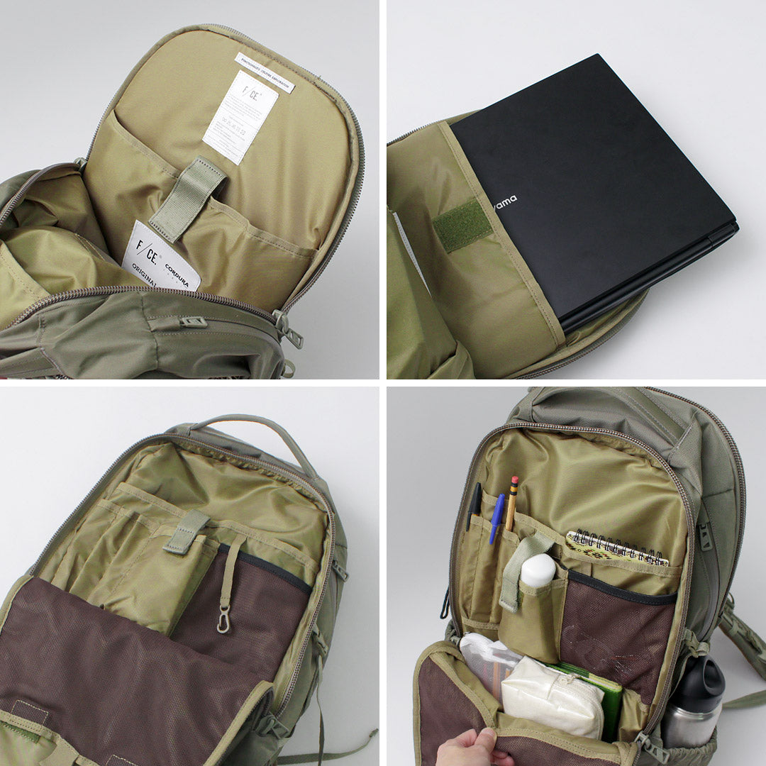 F/CE. / Sac à dos d'excursion d'une journée en nylon Cordura recyclé