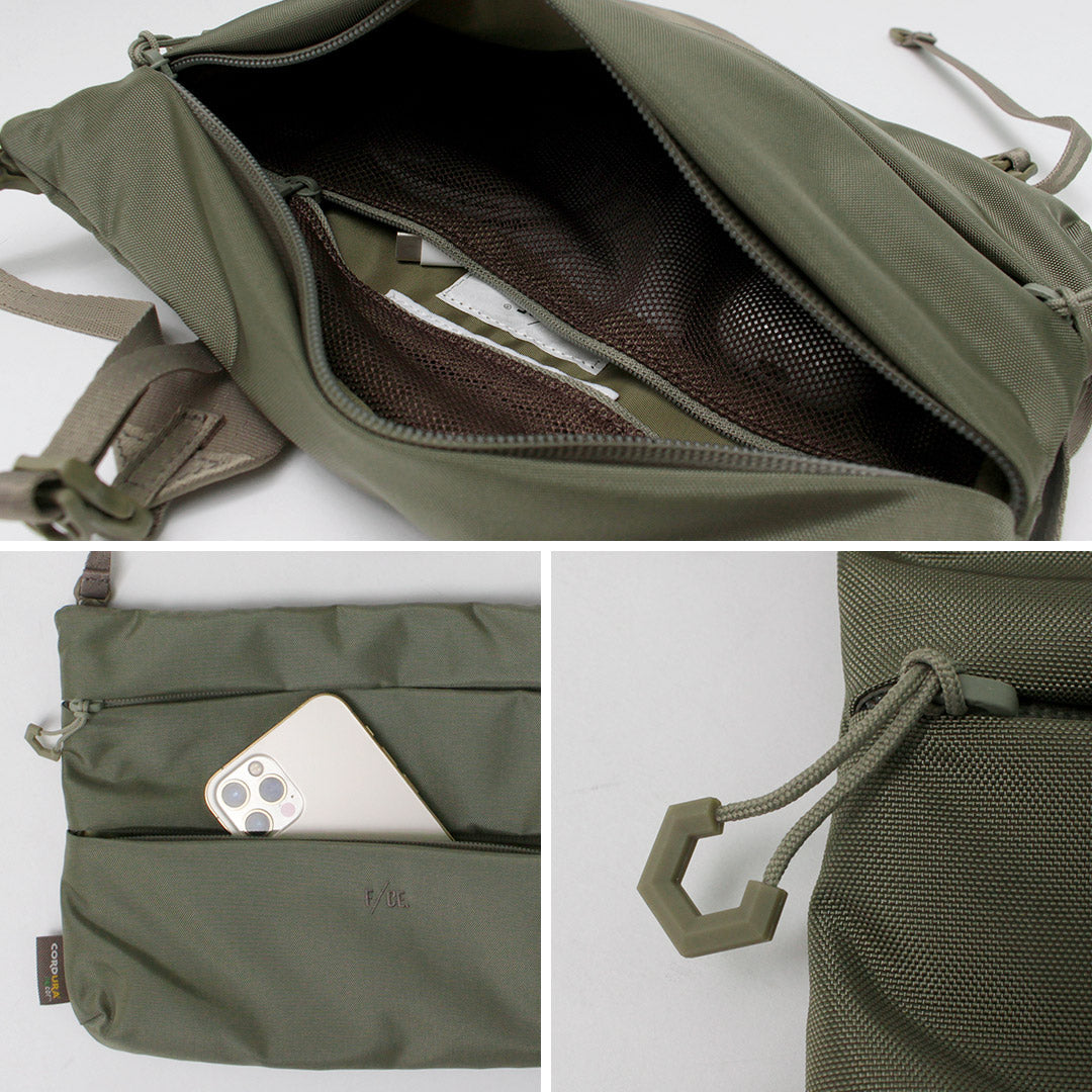 F/CE。 / 再生 Cordura 尼龙 Sacoche